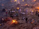 Indian families told to bury the dead in back gardens as crematoriums buckle under Covid strain