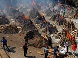 India: Morgues run out of stretchers as deaths hit 2,800 a day