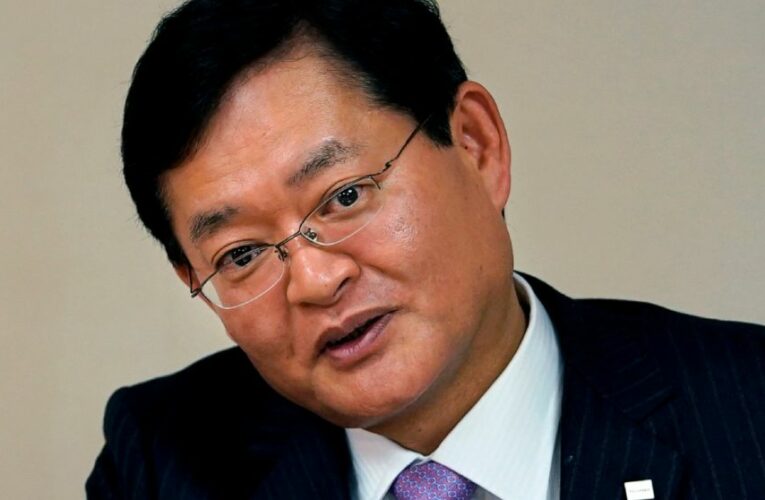Japan’s Toshiba president steps down amid acquisition talks