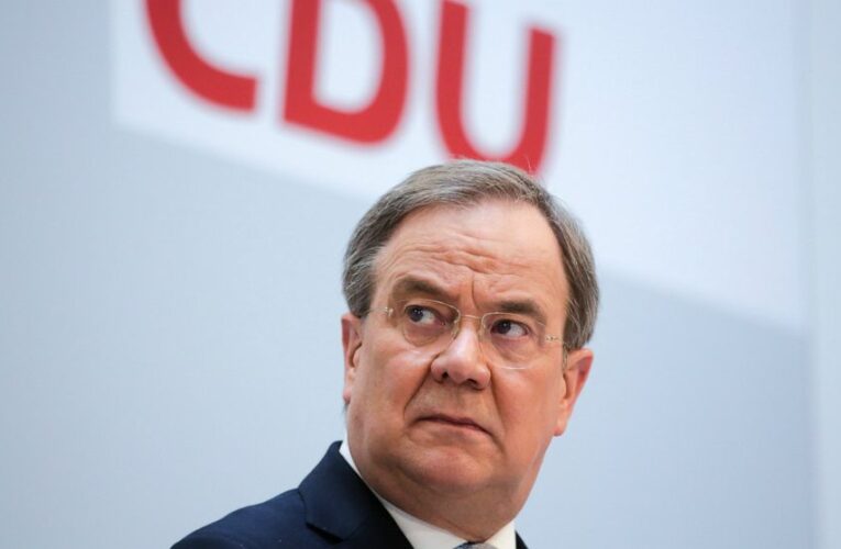 Leader of Merkel’s party moves forward in bid for chancellor