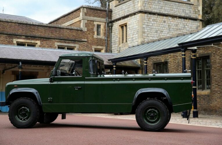 Prince Philip designed his own hearse, a modified Land Rover