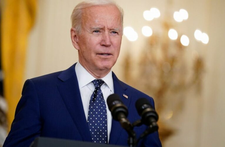 AP sources: Biden to pledge halving greenhouse gases by 2030