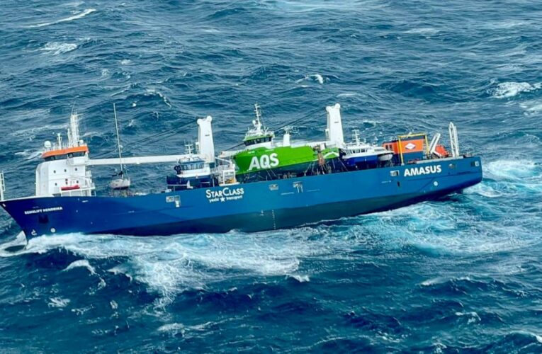 Crew evacuated as Dutch cargo ship risks sinking off Norway