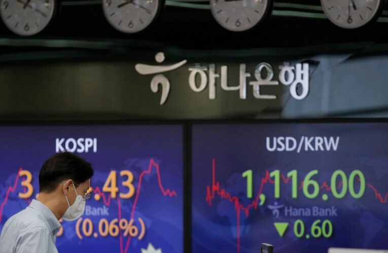 Global stocks higher after Wall St retreats from record