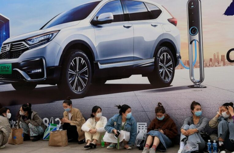 New SUV models star at China auto show under virus controls