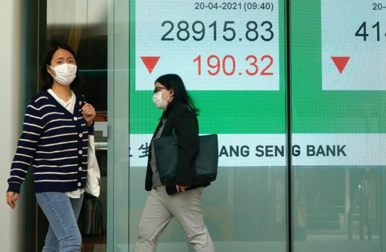 Asian shares slide after tech, bank sell-off on Wall Street