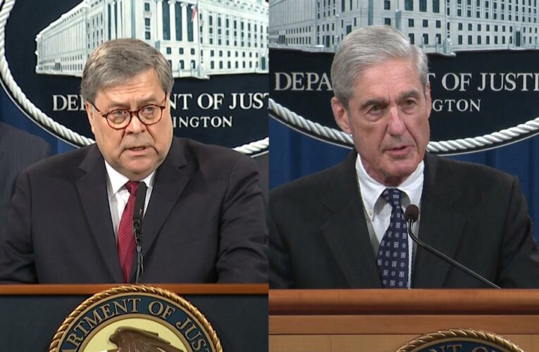 Hear Mueller’s account contrasted with Barr’s remarks (2019)