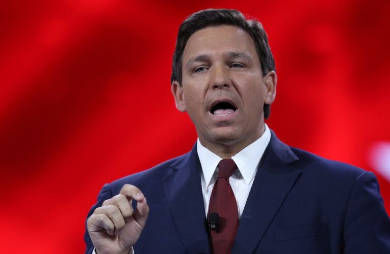 The Florida GOP governor has a clear pathway to running for president in 2024, and Democrats hope to get in his way