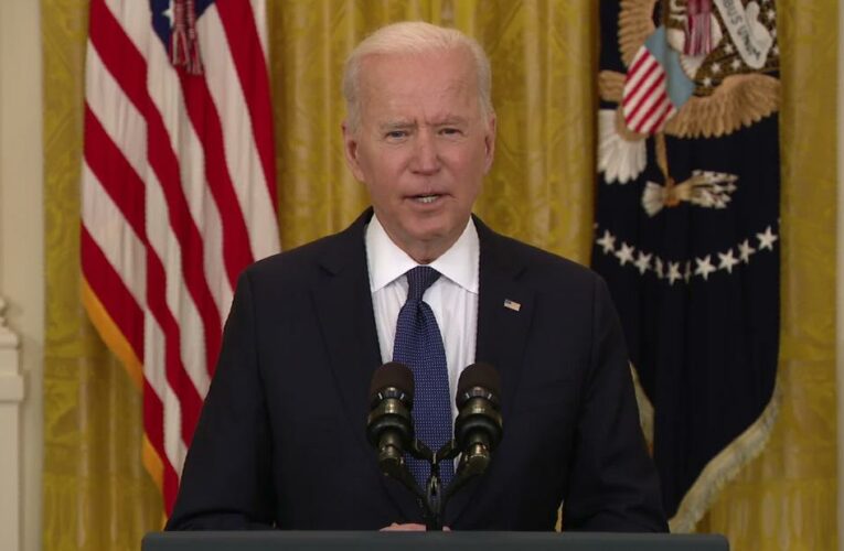 Hear Biden’s response to Colonial Pipeline attack