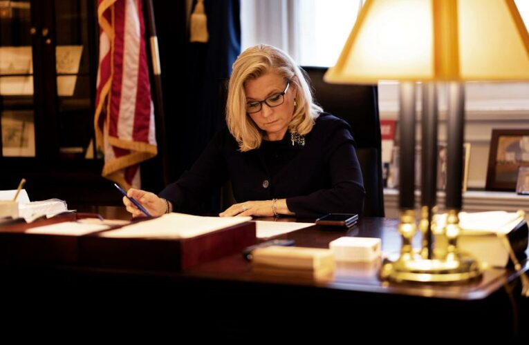 In pictures: Behind the scenes with Liz Cheney