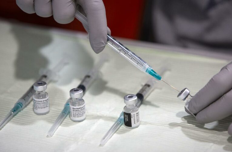 A vaccinated person might need a booster to stay protected against the original virus strain and variants