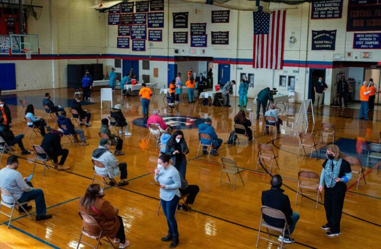 An eighth state has administered at least one shot to 70% of its adult population, according to the CDC