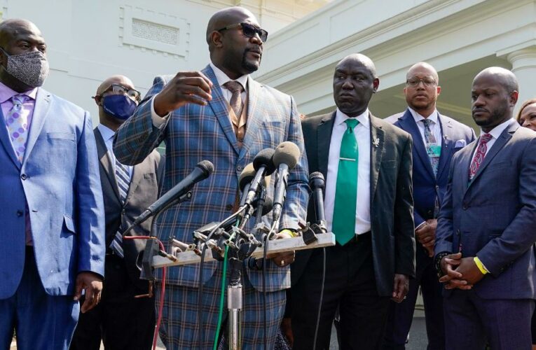 President Biden met with George Floyd’s family to mark the anniversary of his death