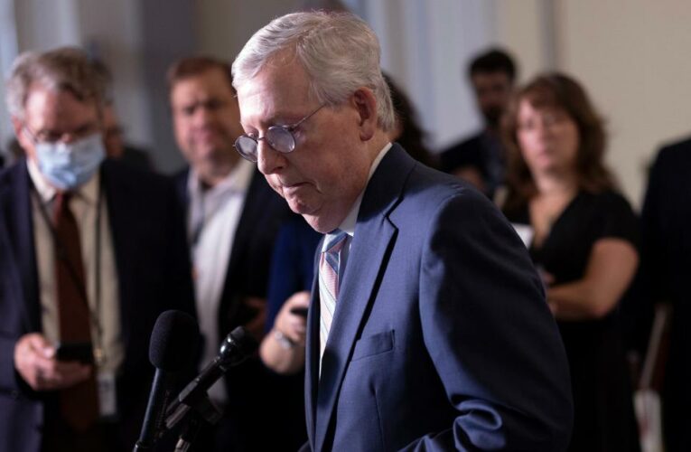 The Republican has made the unusual move of asking senators to support filibustering the bill creating a January 6 commission as ‘a personal favor’ to him