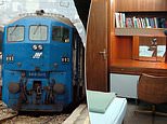 Inside time capsule train used by Yugoslavian ruler Josip Broz Tito