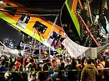 Mexico City rail overpass collapses onto roadway, killing 19 and injuring 70