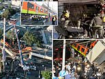 Mexico City rail overpass collapses onto roadway, killing 24 and injuring 79