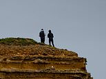 Height of stupidity! Idiots pose for a photo at top of 150ft Dorset cliffs