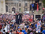 Sturgeon condemns ‘disgraceful’ Rangers fans who ‘rampaged’ through Glasgow to celebrate title win