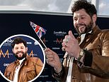 Eurovision 2021: UK’s entry James Newman arrives at the contest’s opening ceremony in Rotterdam