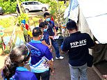 Children as young as two forced into filming live-sex shows are rescued in the Philippines