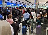Passengers are ‘terrified of catching Covid’ while crammed into Heathrow UK border queue