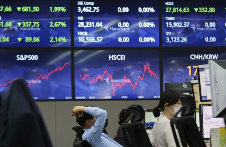 Stocks rise after three days of losses, Bitcoin drops 11%