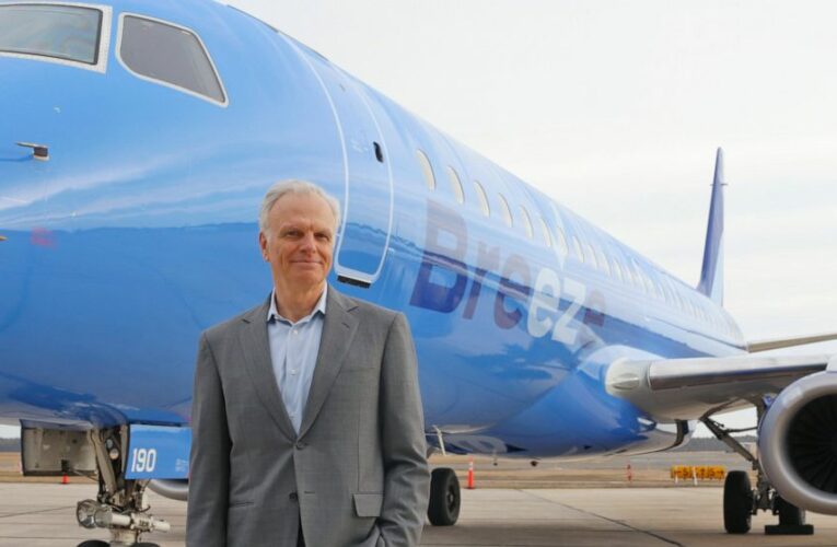 Startup Breeze Airways says it will begin flying in late May