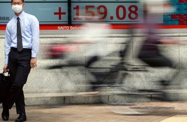 Asian stocks follow Wall St lower on inflation fears