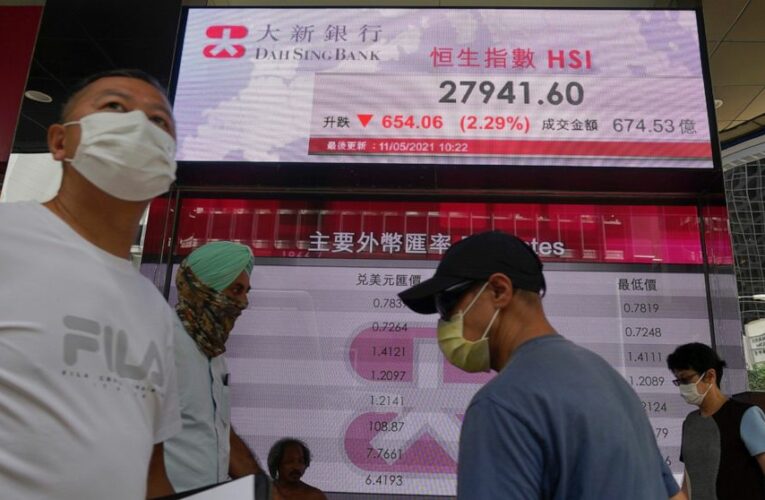 Wall Street opens lower led by more drops in Big Tech stocks