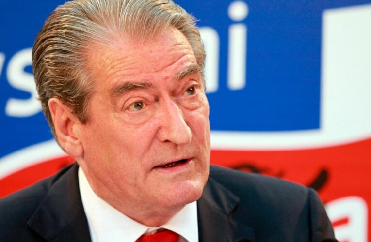US sanctions Albania ex-leader Sali Berisha over corruption