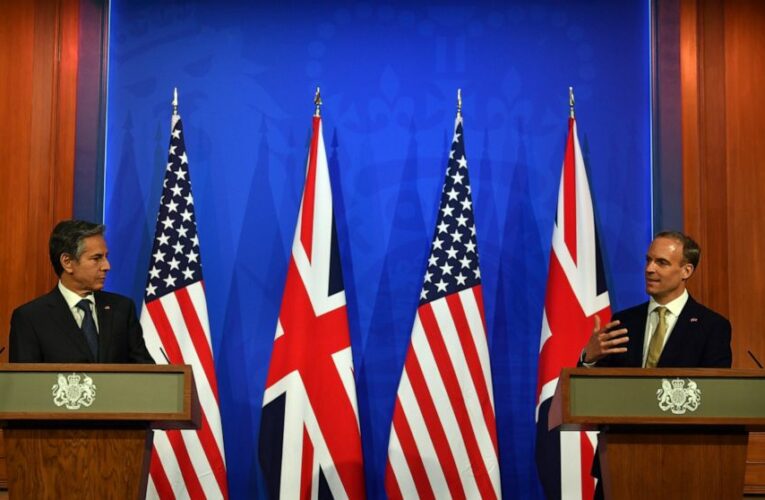 G7 foreign ministers meet face-to-face after pandemic pause