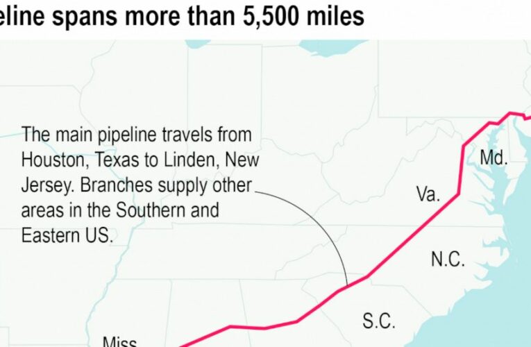 Gas stations report shortages as pipeline shutdown drags on