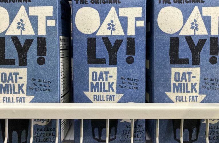Warm welcome for oat milk maker Oatly in Wall Street debut