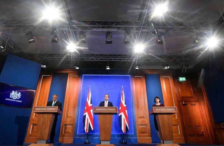 The Latest: UK accused of slyly imposing local lockdowns