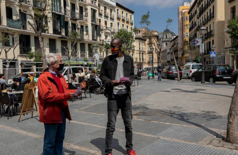 Black candidate challenges political status quo in Spain