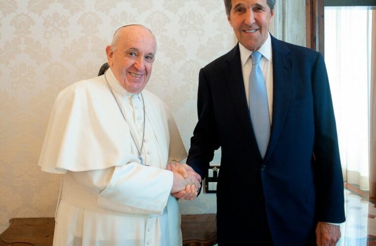 US climate envoy Kerry meets with pope on climate crisis