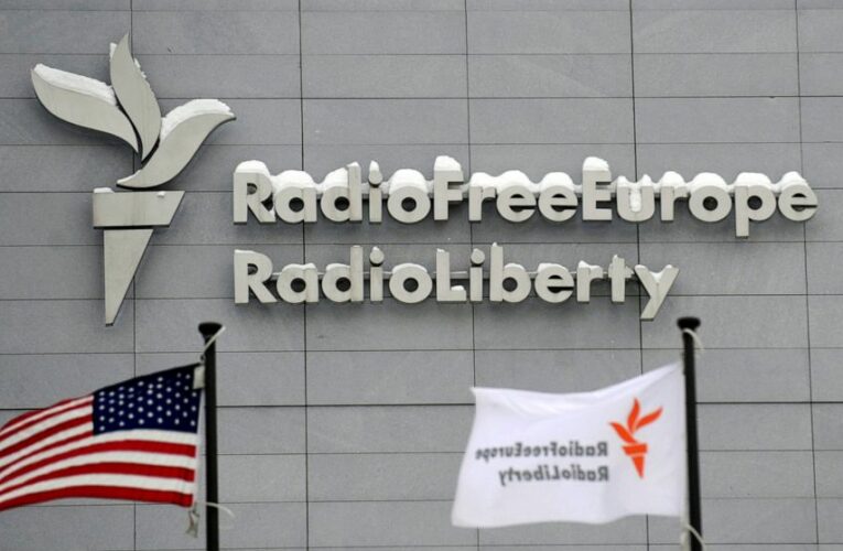 Russian bailiffs show up at US broadcaster’s office
