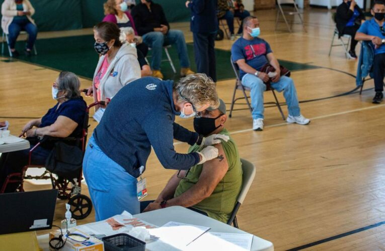 CDC data shows eight states have fully vaccinated more than half of their residents. Vermont leads the country with nearly 60% of residents fully vaccinated. 