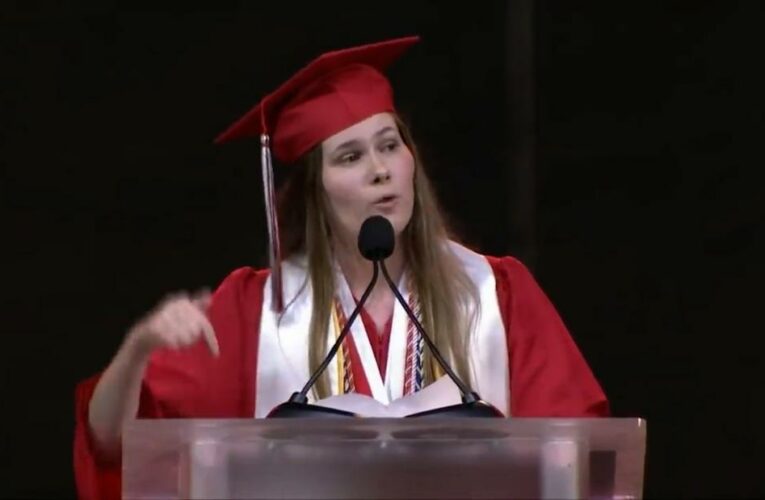 Texas high school valedictorian switches speech to speak out on state’s abortion law