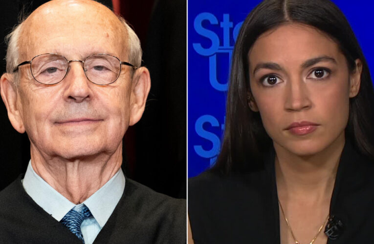 Ocasio-Cortez ‘inclined’ to agree Justice Breyer should retire