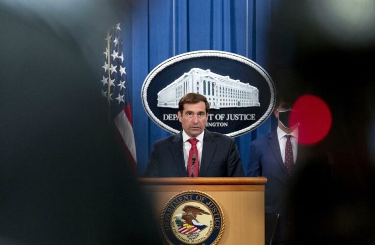 Trump-appointed head of DOJ’s national security division to leave