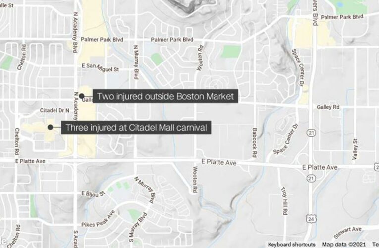 5 injured in Colorado Springs shootings