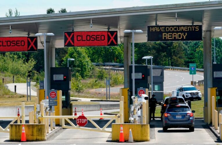 The restrictions are on non-essential travel at land and ferry crossings with Canada and Mexico until July 21