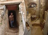 Spanish teenager spends six years digging a hole in the garden and turns it into a HOME