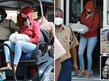 Canadian socialite is seen dressed down as she’s led away to Belize Central Prison