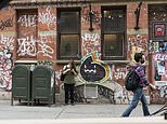 NYC’s Soho is unrecognizable after being covered in GRAFFITI as cops struggle with soaring crime