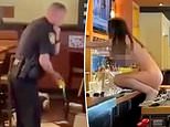 Naked Florida woman is tasered by the police after trashing restaurant
