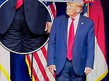 Was Donald Trump wearing his pants BACKWARDS at rally?
