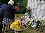 Family and friends of the three men killed in Reading terror attack take part in a memorial service